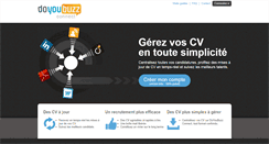 Desktop Screenshot of connect.doyoubuzz.com